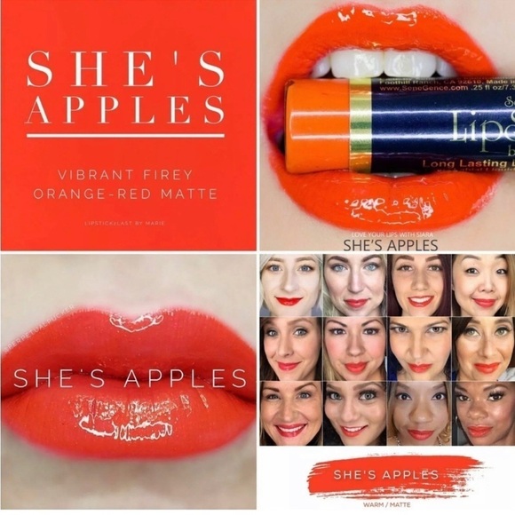 NWT LipSense By SeneGence She’s Apples Long Lasting Liquid Lip Color - Picture 1 of 2